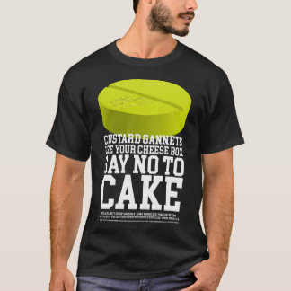 Camiseta Hey Custard Gannets, Usa tu caja de queso y di N