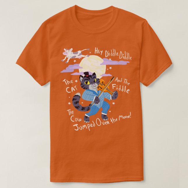Camiseta Hey Diddle Diddle (Diseño del anverso)
