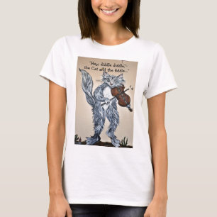 Camiseta "Hey, Diddle Diddle, the Cat and the Fiddle"