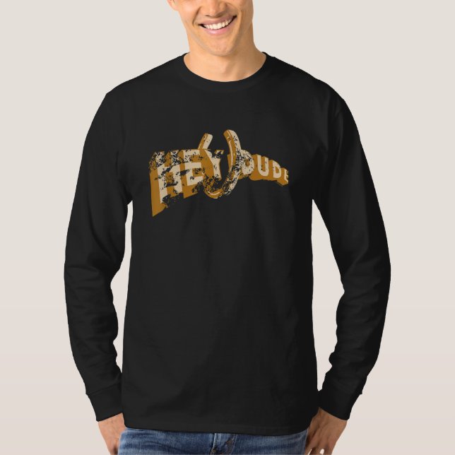 Camiseta Hey Dude Horseshoe (Anverso)