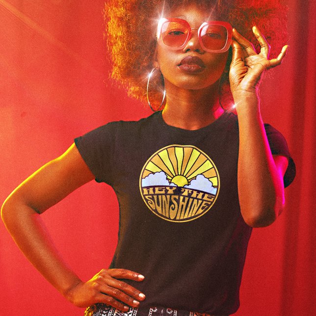 Camiseta Hey El Sunshine Groovy Sunrise (Subido por el creador)