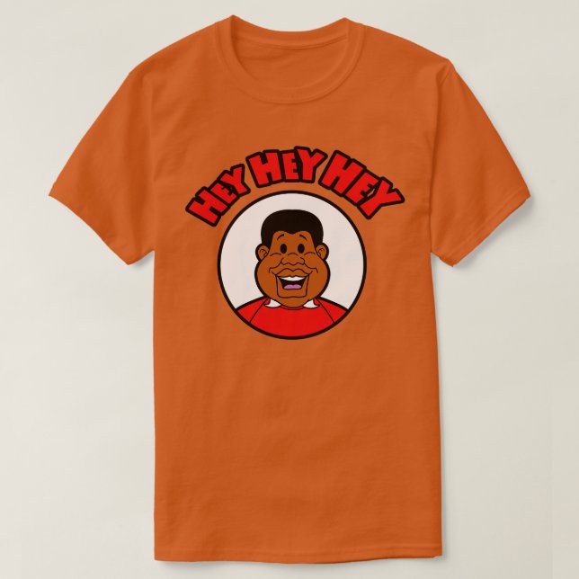 Camiseta Hey Hey Hey Hey Fat Albert (Diseño del anverso)
