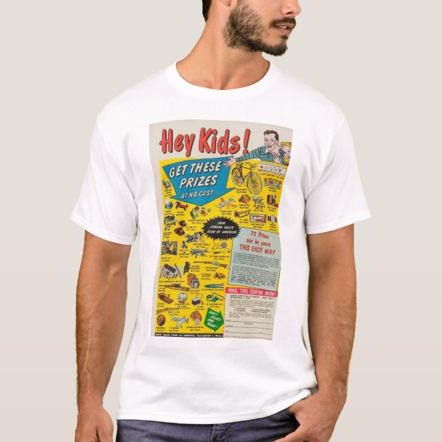 Camiseta Hey kids! (Anverso)