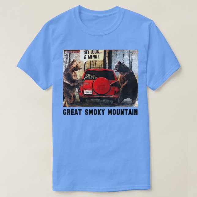 Camiseta Hey Look A Menú 1 (Diseño del anverso)