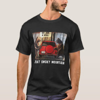 Hey Look A Menú Vintage Camper Camping Funny Bear