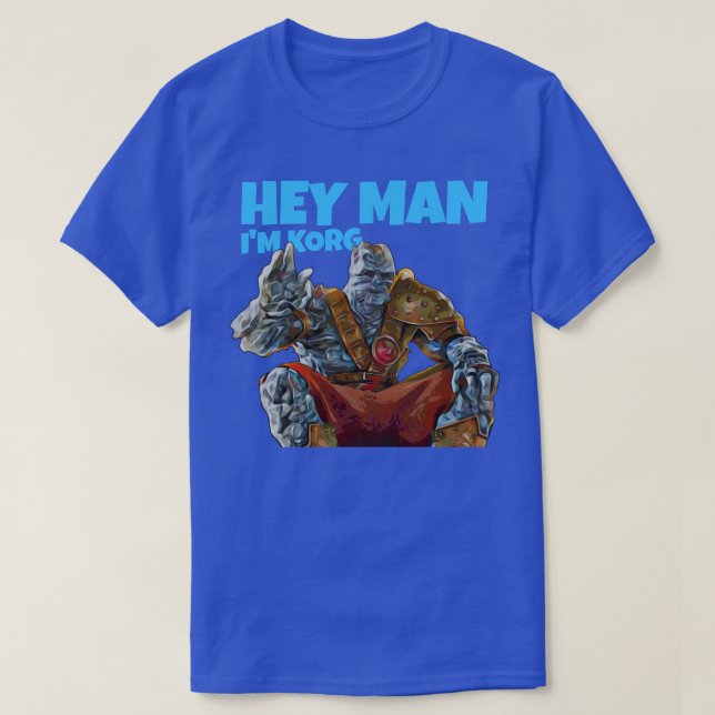 Camiseta Hey Man Im Korg 2 (Diseño del anverso)