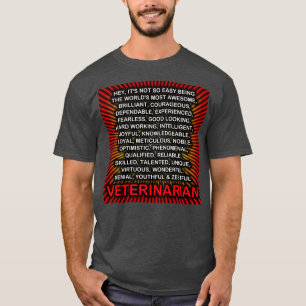 Camiseta Hey, No Es Tan Fácil Ser Veteranos Trimezcla