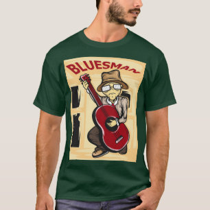 Camiseta Hey Obtén Este Detalle Único De Decir Blues Man De