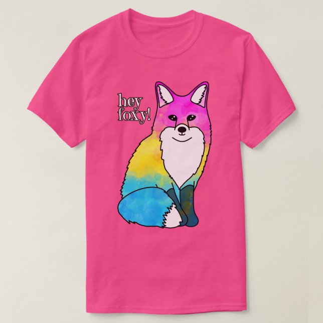 Camiseta Hey Pan Foxy (Diseño del anverso)