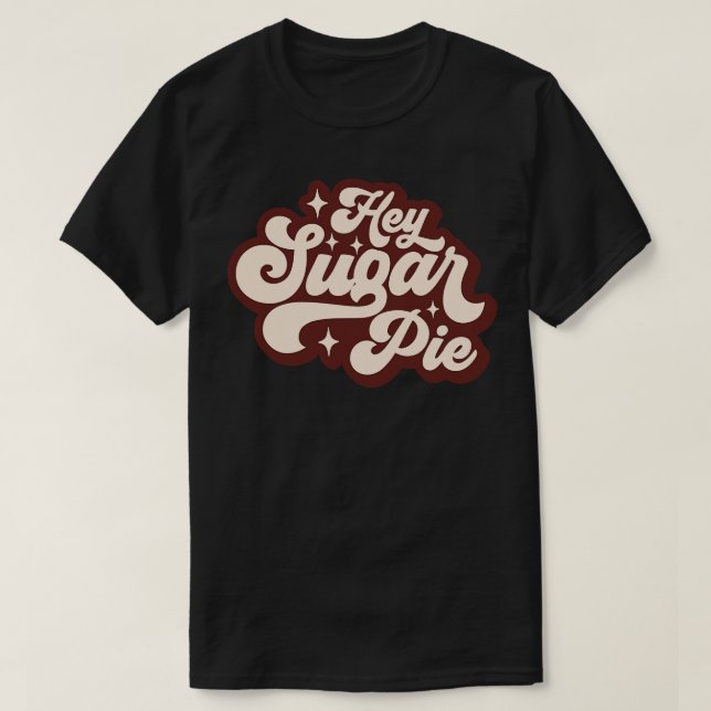 Camiseta hey, pastel de azúcar 1 (Diseño del anverso)