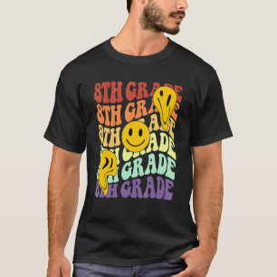 Camiseta hey profesor de octavo grado Retro Regreso a la Es