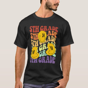 Camiseta hey profesor de quinto grado de vuelta a la escuel