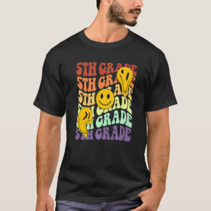 Camiseta hey profesor de quinto grado de vuelta a la escuel