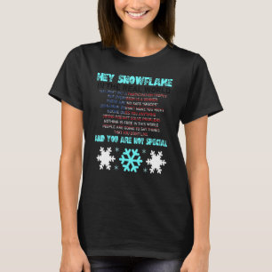 Camiseta Hey Snowflake El Veterano Del Mundo Real