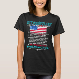 Camiseta Hey Snowflake En El Real Mundo Del Ejército Vetera