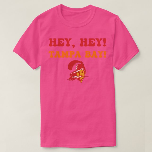 Camiseta Hey, Tampa Bay (Diseño del anverso)