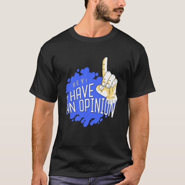 Camiseta ¡hey! Tengo la opción Pullover Hoodie (Anverso)