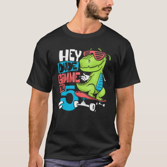 Camiseta Hey Tío Gimmie Los 5 (Anverso)
