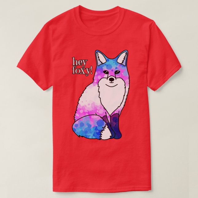 Camiseta Hey Trans Foxy (Diseño del anverso)