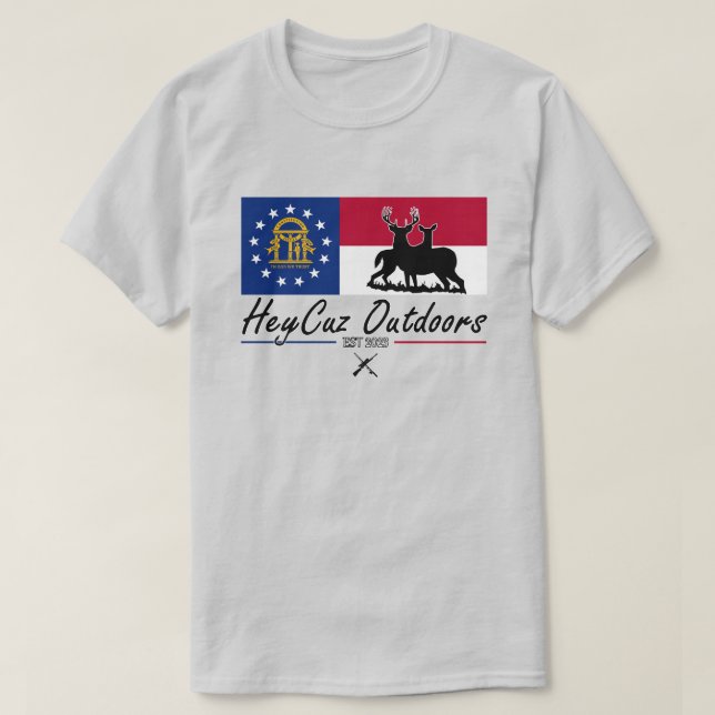 Camiseta HeyCuz al aire libre Georgia (Diseño del anverso)