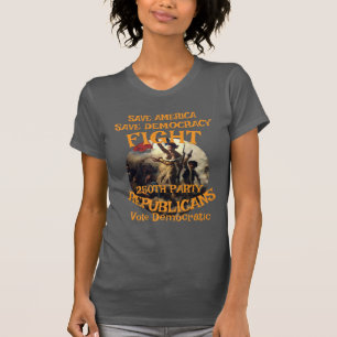 CAMISETA HG CBP 250 ANIVERSARIO BANDERA USA AMÉRICA TRUMPS 