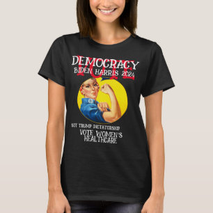 CAMISETA HG FV FW VOTA DEMOCRACIA FAMILIA HOGAR DECORACIÓN 