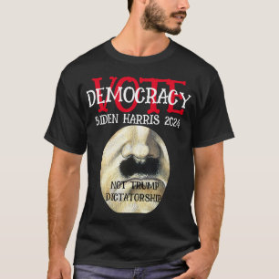 CAMISETA HG FV FW VOTA DEMOCRACIA FAMILIA HOGAR DECORACIÓN