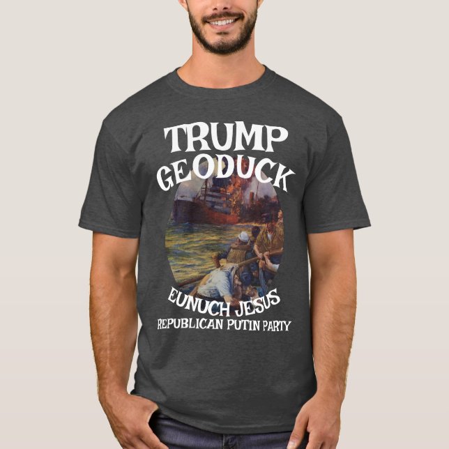 Camiseta HG FW FV Trump Capitán Dan's U-Boot NM Capt (Anverso)