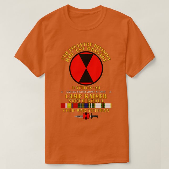 Camiseta HHC 1ª brigada 7ª identificación Campo Kaiser Core (Diseño del anverso)