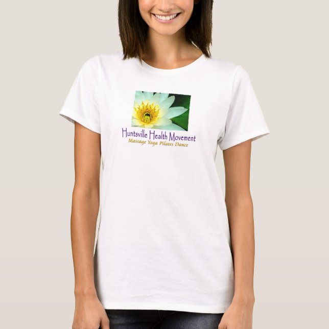 Camiseta HHM "Asana Lilly de centro " (Anverso)