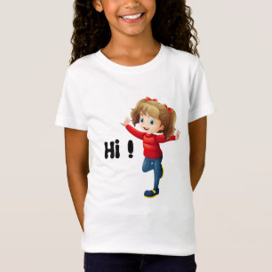 Camiseta Hi Bye Funny