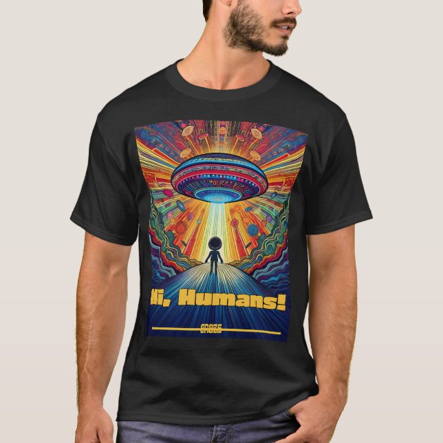 Camiseta Hi Humans (Anverso)