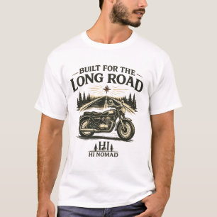 Camiseta HI NOMAD – Construido para el Largo Camino Clase
