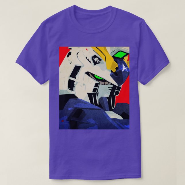 Camiseta Hi Nu Gundam (Diseño del anverso)