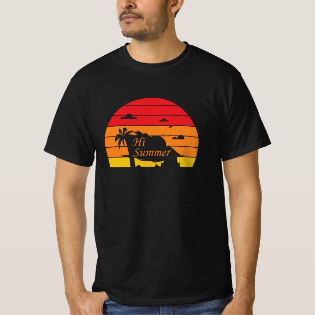 Camiseta Hi Summer T-Shirt (Anverso)