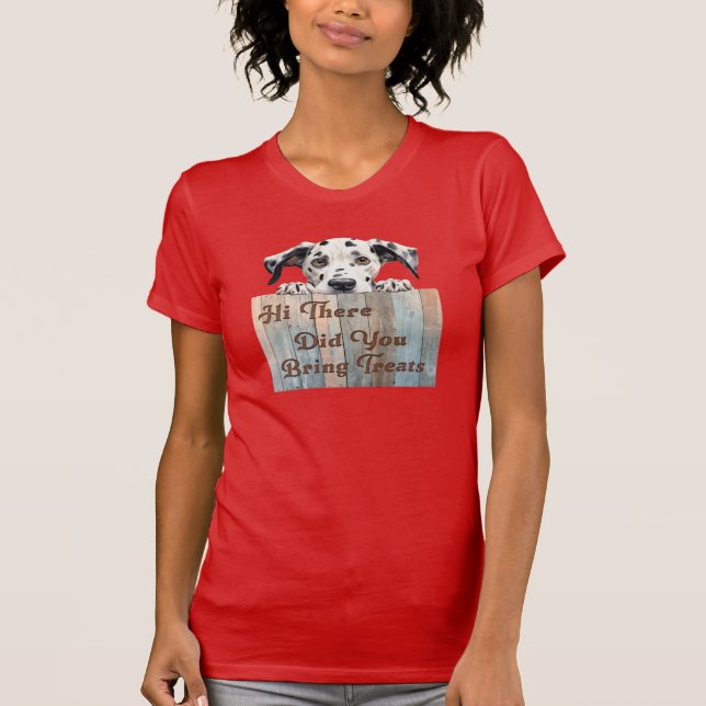Camiseta Hi There, Did You Bring Treats (Anverso)