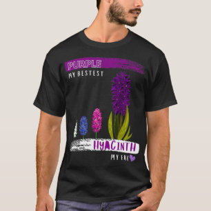 Camiseta Hiacinato púrpura