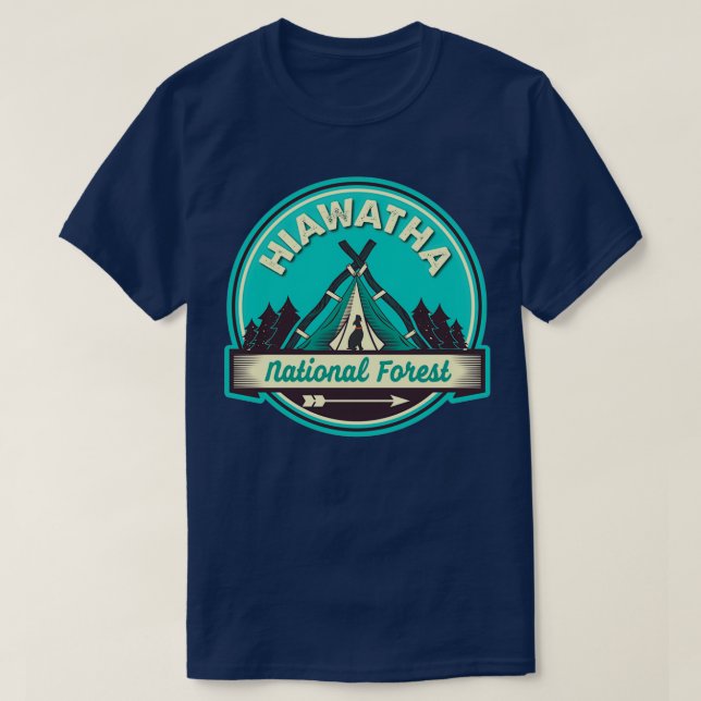 Camiseta Hiawatha National ForesFFF (Diseño del anverso)