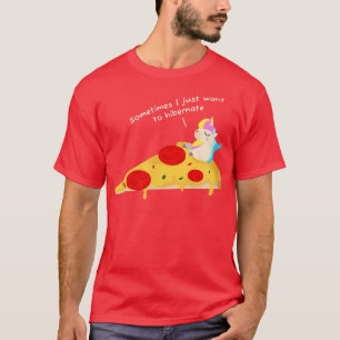 Camiseta Hibernación Que Quiero Hibernar Funny Unicorn Nap