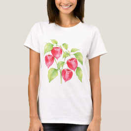 Camiseta hibisco chino