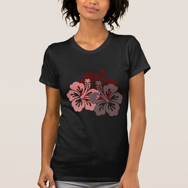 Camiseta hibisco fresco (Anverso)