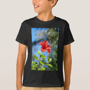 Camiseta Hibisco Rojo