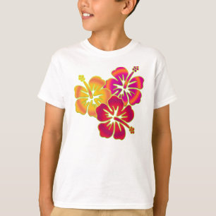 Camiseta hibisco trio