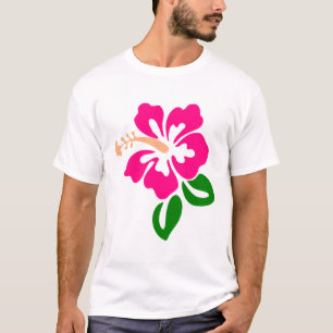 Camiseta Hibiscus Flower Tropic Bloom Blossom Botánico