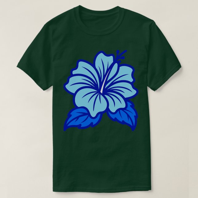 Camiseta Hibiscus TShirt 10 (Diseño del anverso)