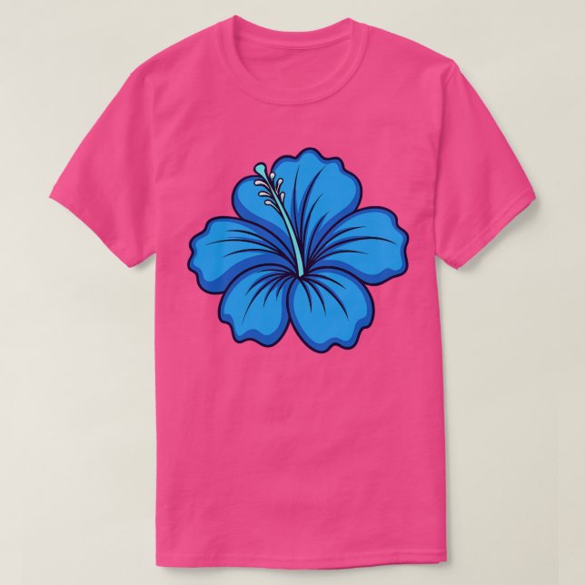 Camiseta Hibiscus TShirt 17 (Diseño del anverso)