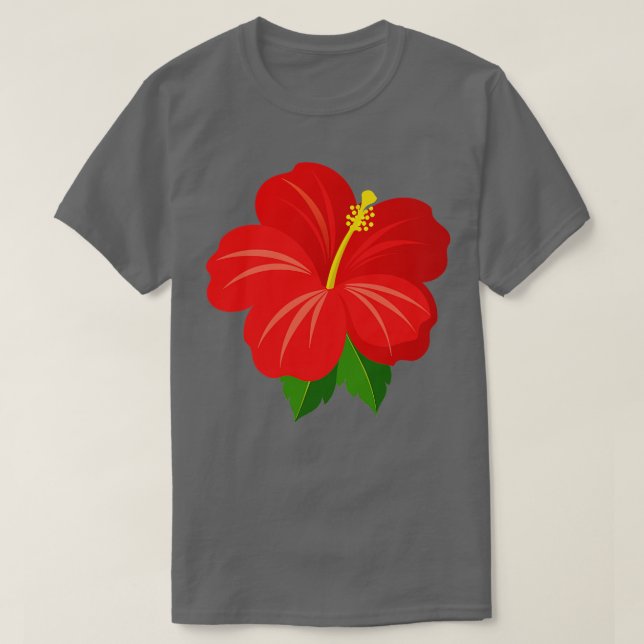 Camiseta Hibiscus TShirt 3 (Diseño del anverso)