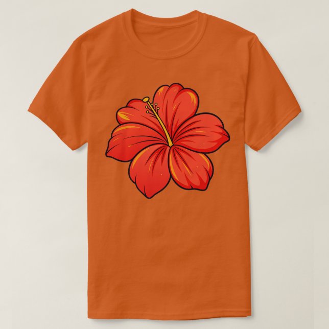 Camiseta Hibiscus TShirt 30 (Diseño del anverso)