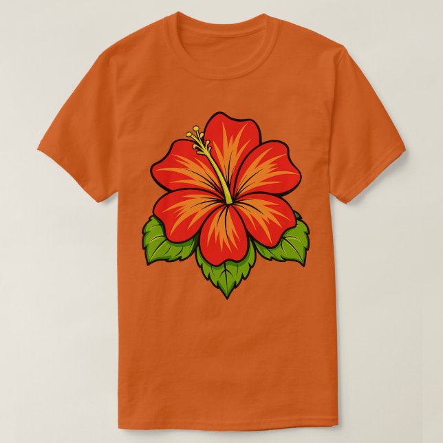 Camiseta Hibiscus TShirt 31 (Diseño del anverso)