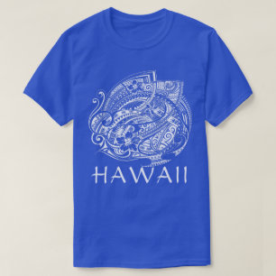 CAMISETA HIBISICUS POLYNESIAN TRIBAL HAWAII